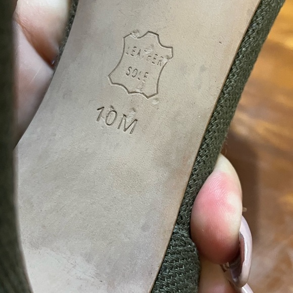 Tory Burch ‘Amina’ High Heel Sandals In Olive, Size US 10M, No Box - Picture 14 of 16